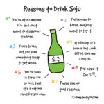reasons to drink soju