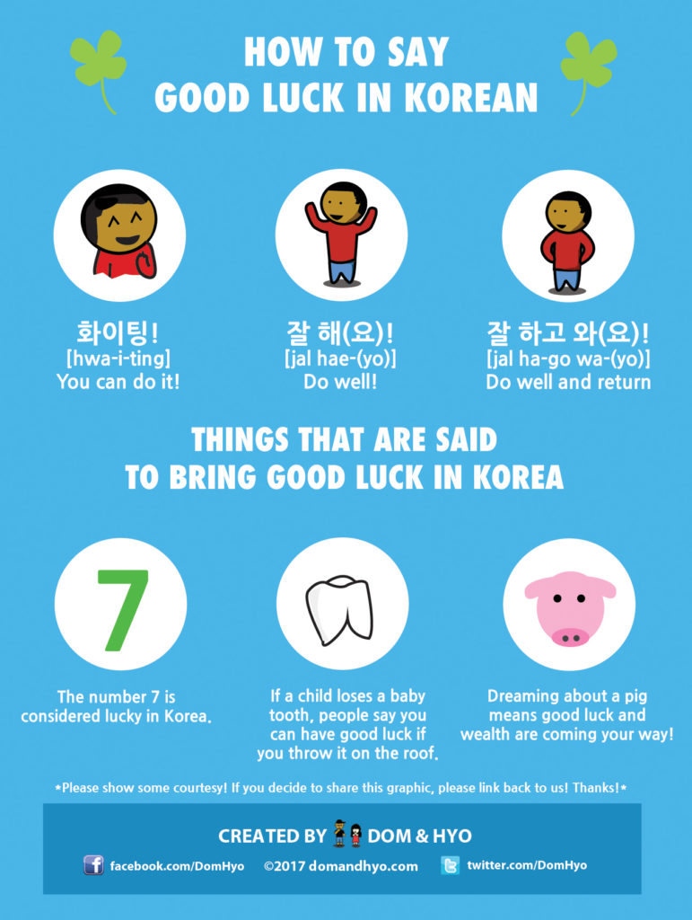 27 How To Say Good Luck In Korean
 10/2022