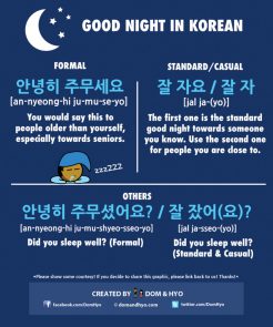 How to Say Good Night in Korean