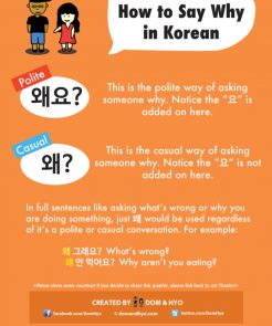 How to Say Why in Korean