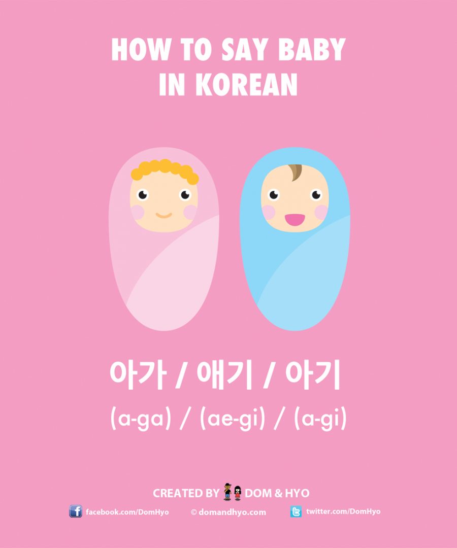 How to Say Baby in Korean
