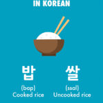 How to Say Rice in Korean