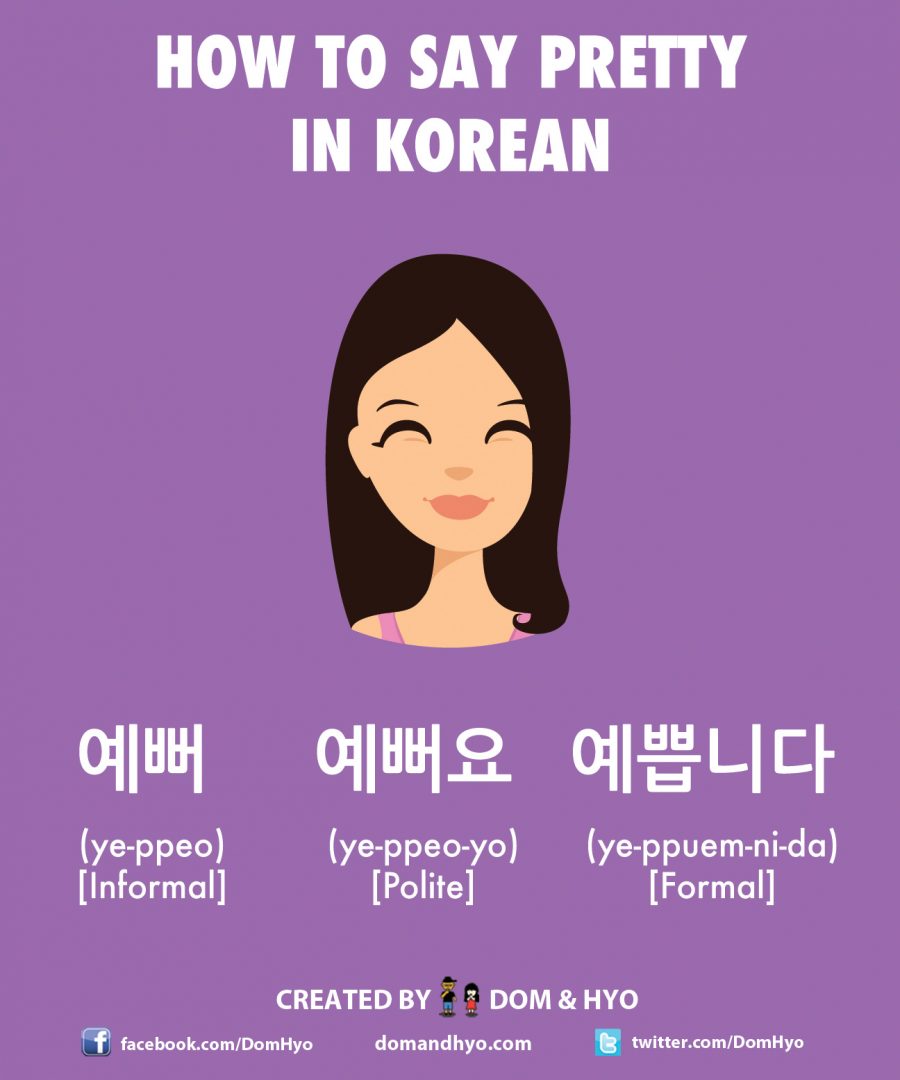 How to Say Pretty in Korean