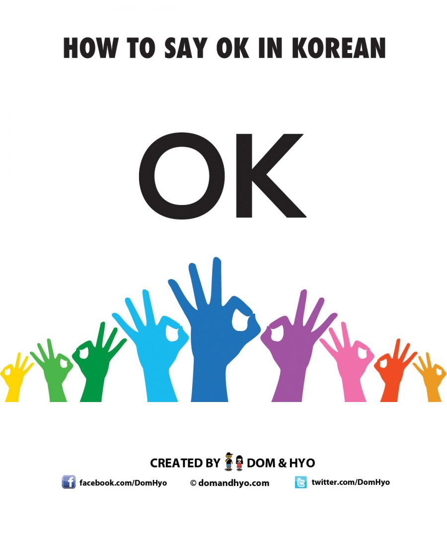 How to Say OK/Okay in Korean
